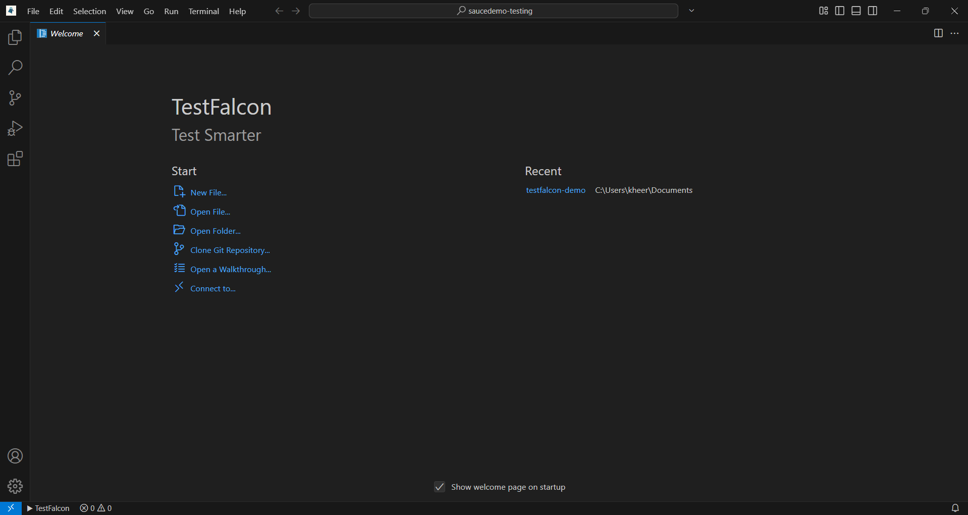 Testfalcon ai test management platform